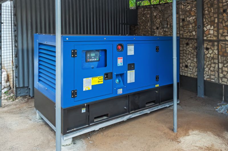 Generator with Protective Enclosure